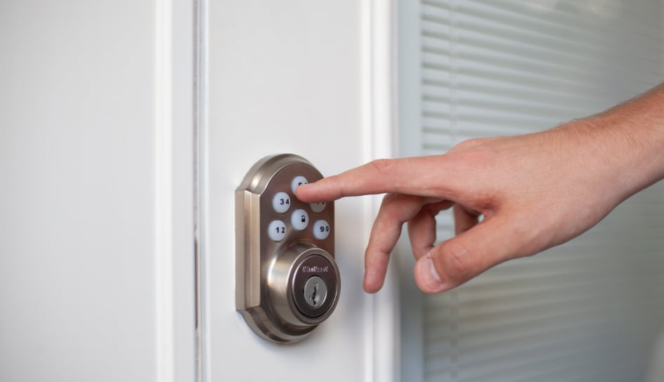 ADT smartlock on a Fort Collins home